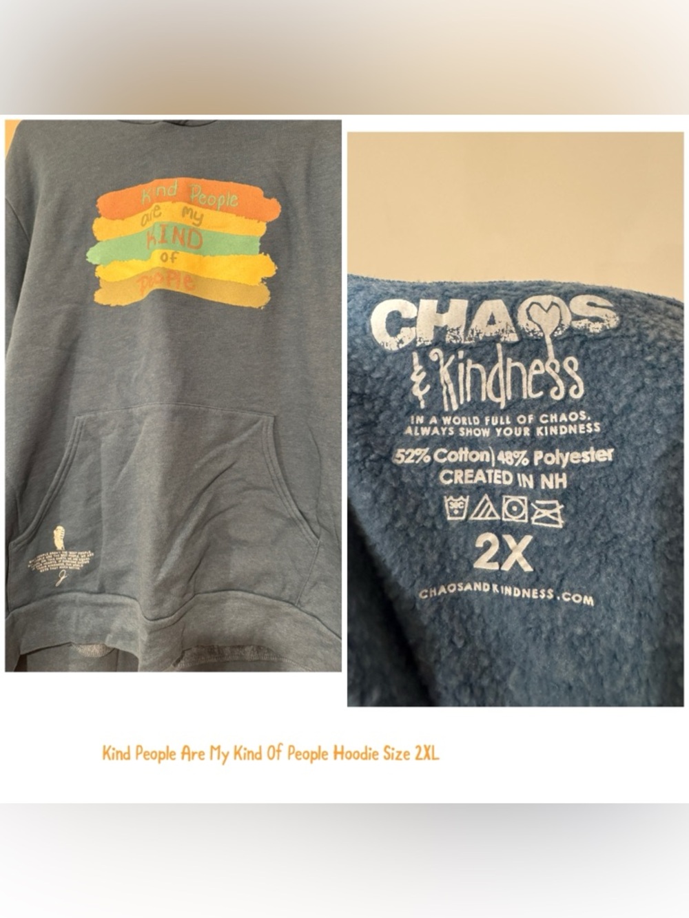 'Kind People Are My Kind of People' Hoodie - 2X